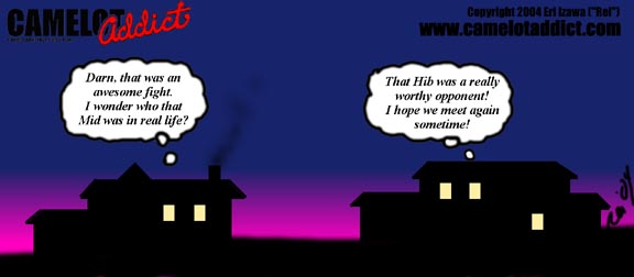 Who's that weirdo who lives next to me?