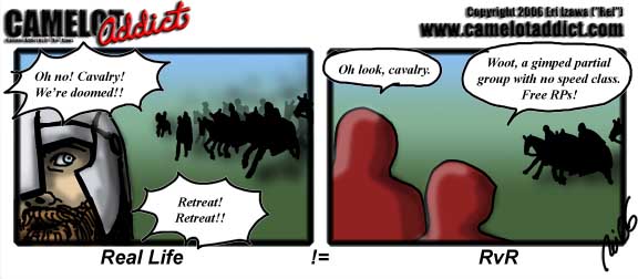 Mmm, cavalry