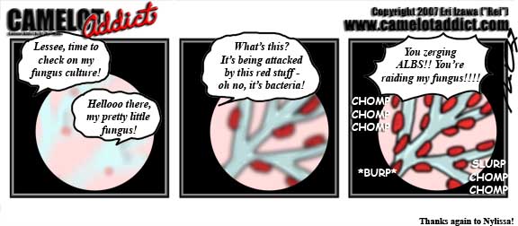 Red alb bacteria zerg!