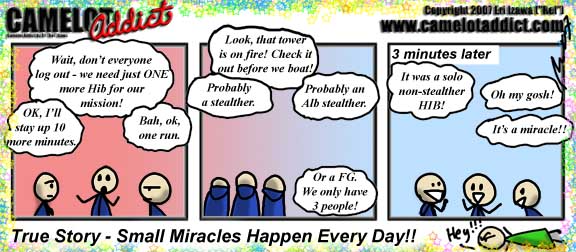 And then a miracle happens...