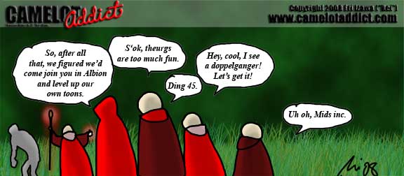 If you can't beat your faithful friends, join them on their Alb toons and level up with them! (Inc Mids)