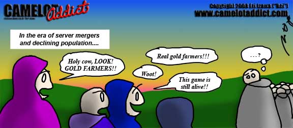 REAL Gold Farmers! The game is still alive!!