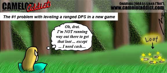 Mmm, love running out there to get my loot... not