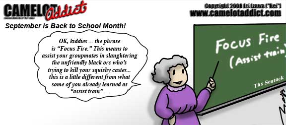 September is back to school month ... time to learn new lingo from the other players!