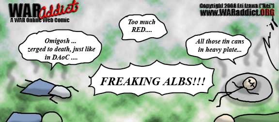 Red, zergy, plate? Must be ... Albs!