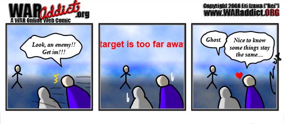 Ghosts ... target too far away ... some things stay the same....