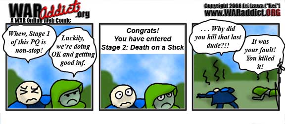 Stage 1 to Stage 2 in a PQ ... doh!
