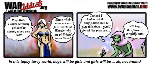 Boys will be girls and girls will be boys....