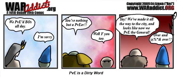 PvE is a dirty word.